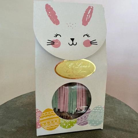 Pink & Green Mints for Easter in Bunny Box
