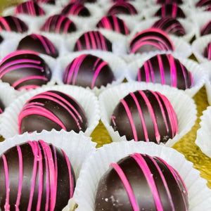 Small Dark Chocolate Raspberry Truffle