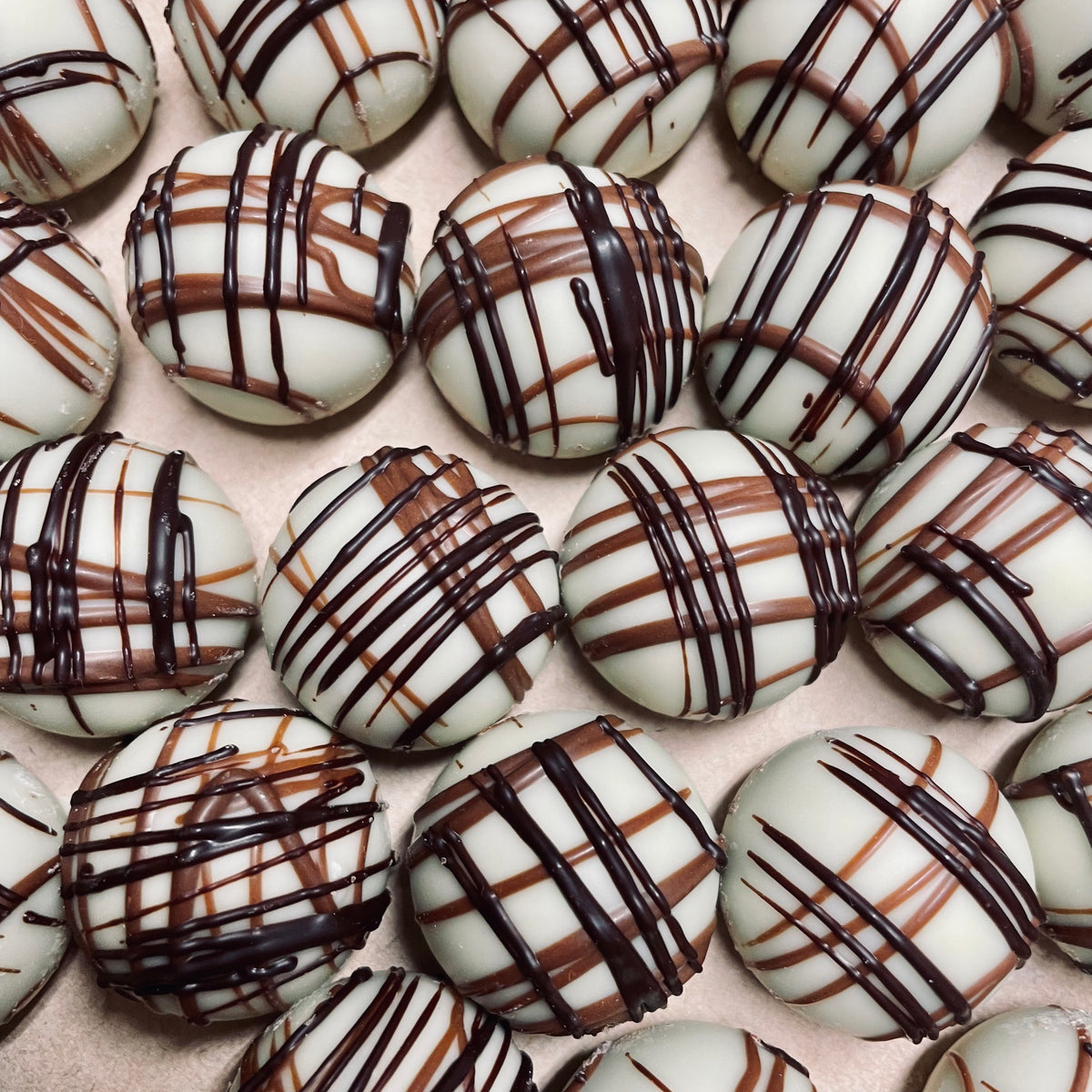 Small Caramel/White ChocolateTruffle Sally Lane's Candy Farm