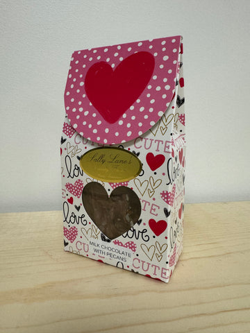 Valentine's Box Milk Chocolate with Pecans
