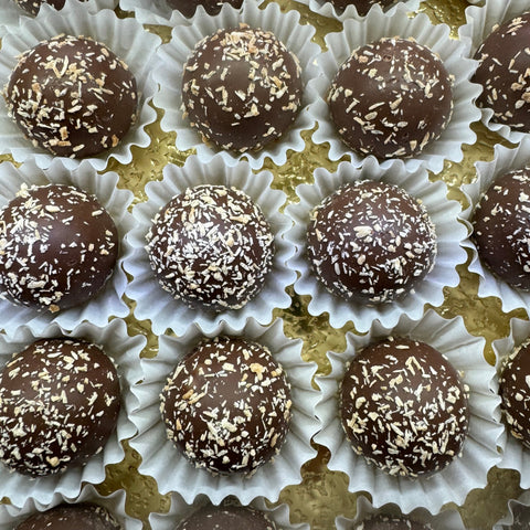 Milk Chocolate Toasted Coconut Truffle (small)